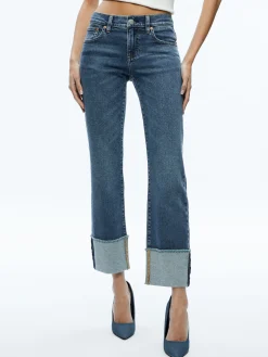 ABILENE LOW RISE CUFFED JEAN