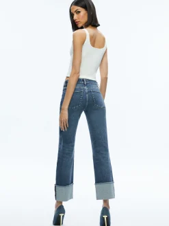 ABILENE LOW RISE CUFFED JEAN
