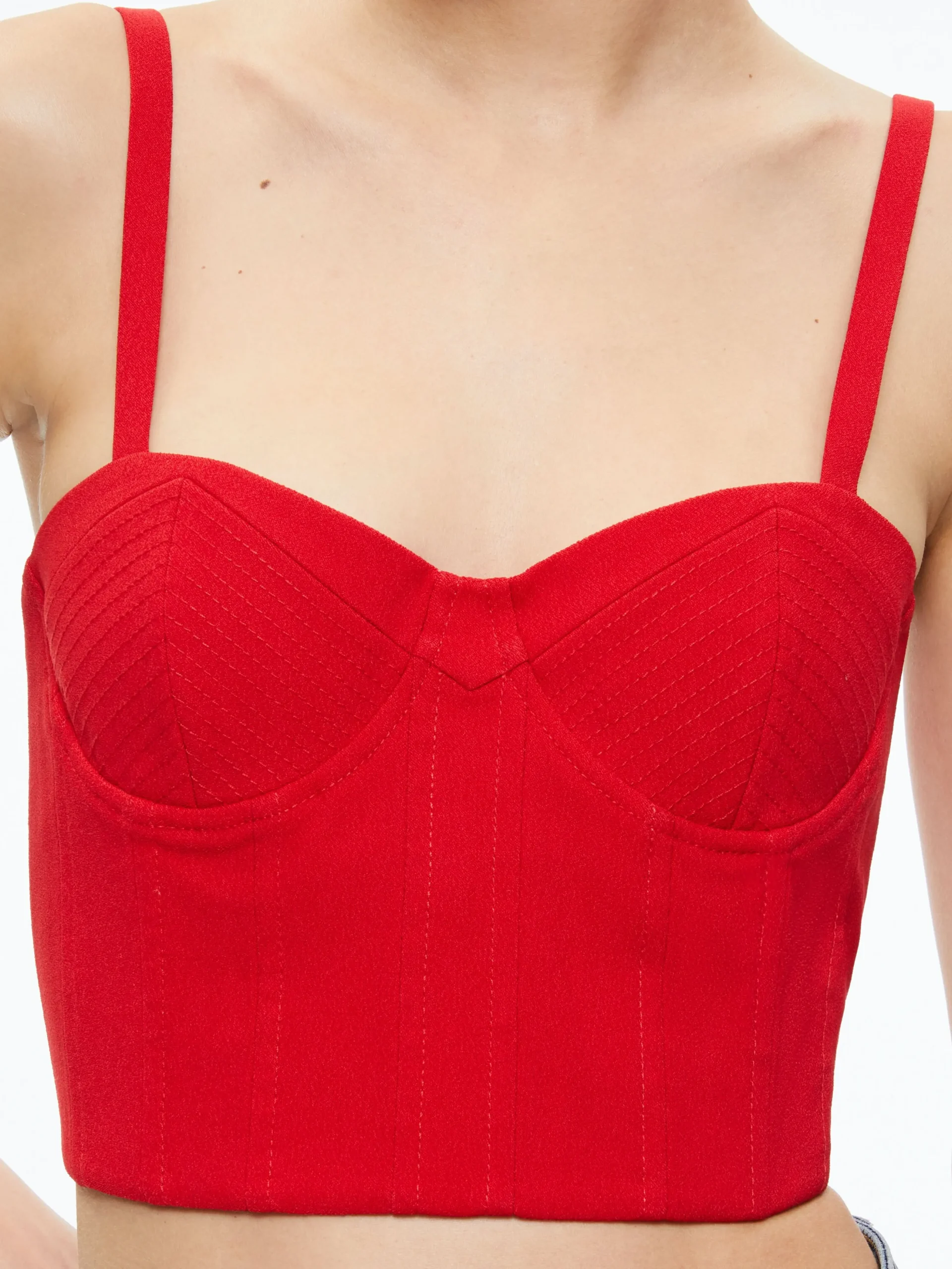 ADARA BUSTIER TOP + JOETTE LOW RISE CARGO PANT