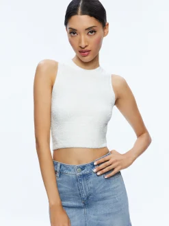 AMITY SLEEVELESS CROPPED TANK