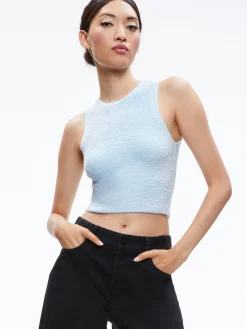 AMITY SLEEVELESS CROPPED TANK