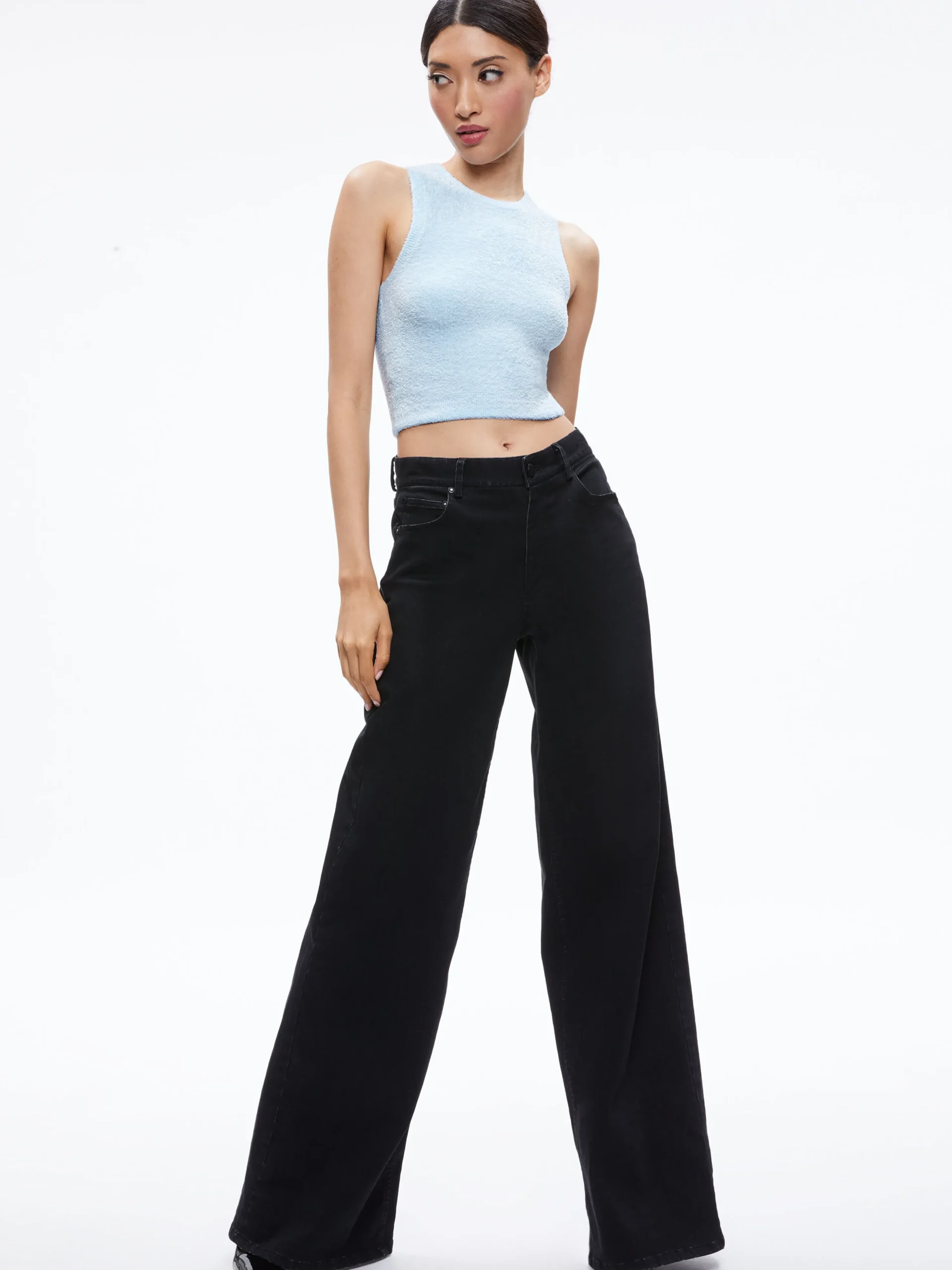 AMITY SLEEVELESS CROPPED TANK