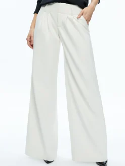 ANDERS VEGAN LEATHER LOW RISE PANT
