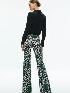 ANDREW HIGH WAISTED BOOTCUT SLIM PANT