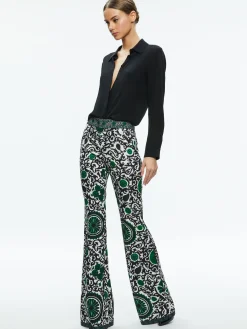 ANDREW HIGH WAISTED BOOTCUT SLIM PANT