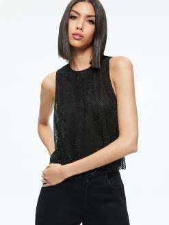 ANGELINA CRYSTAL EMBELLISHED TANK