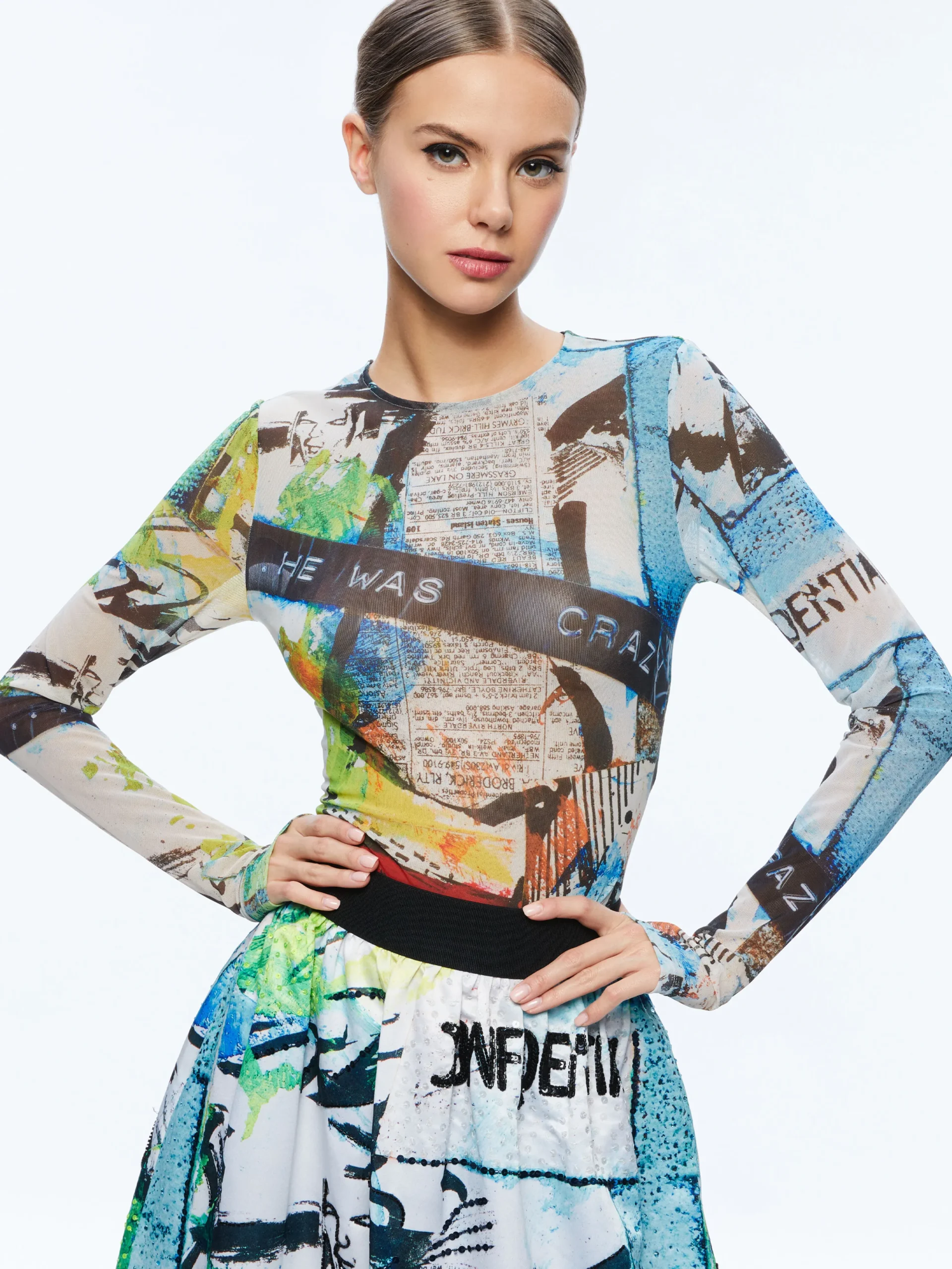 A+O X BASQUIAT DELAINA TOP