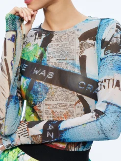A+O X BASQUIAT DELAINA TOP