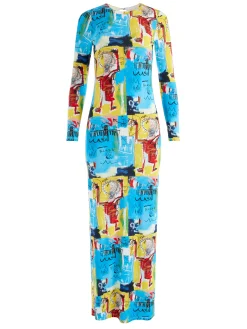 A+O X BASQUIAT DELORA MAXI DRESS