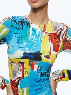 A+O X BASQUIAT DELORA MINI DRESS