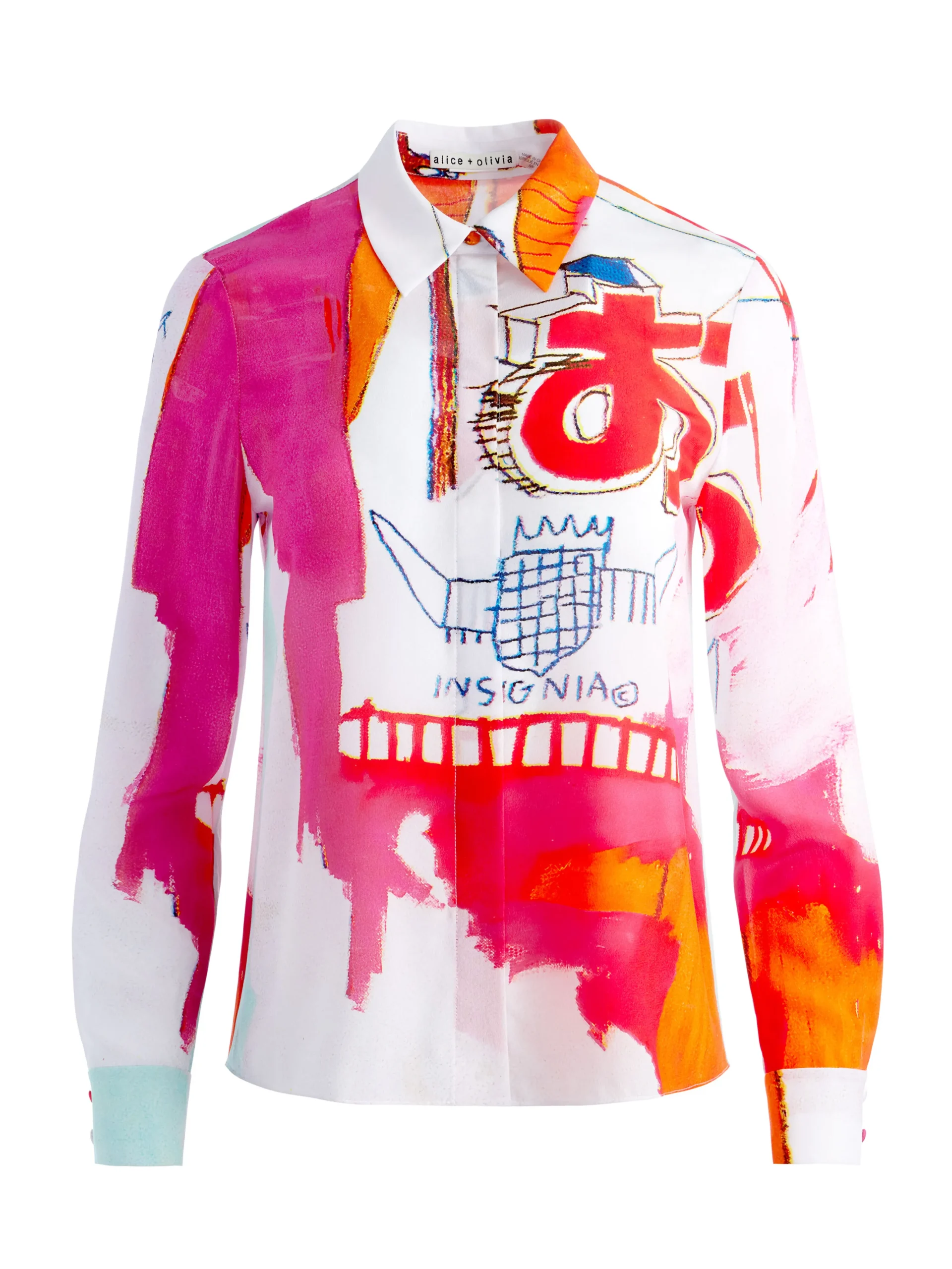 A+O X BASQUIAT WILLA PLACKET TOP