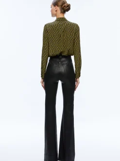 A+O X BASQUIAT WILLA PLACKET TOP