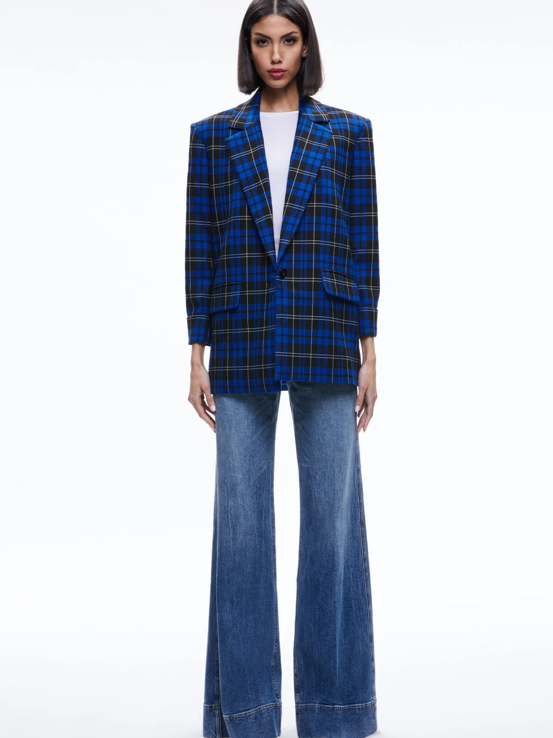 ASHLEY OVERSIZED BLAZER + CADY HIGH WAISTED SHORT