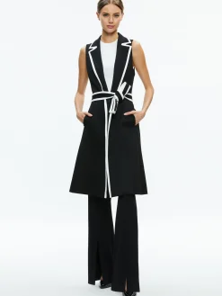 AUBREY LONG TRENCH VEST