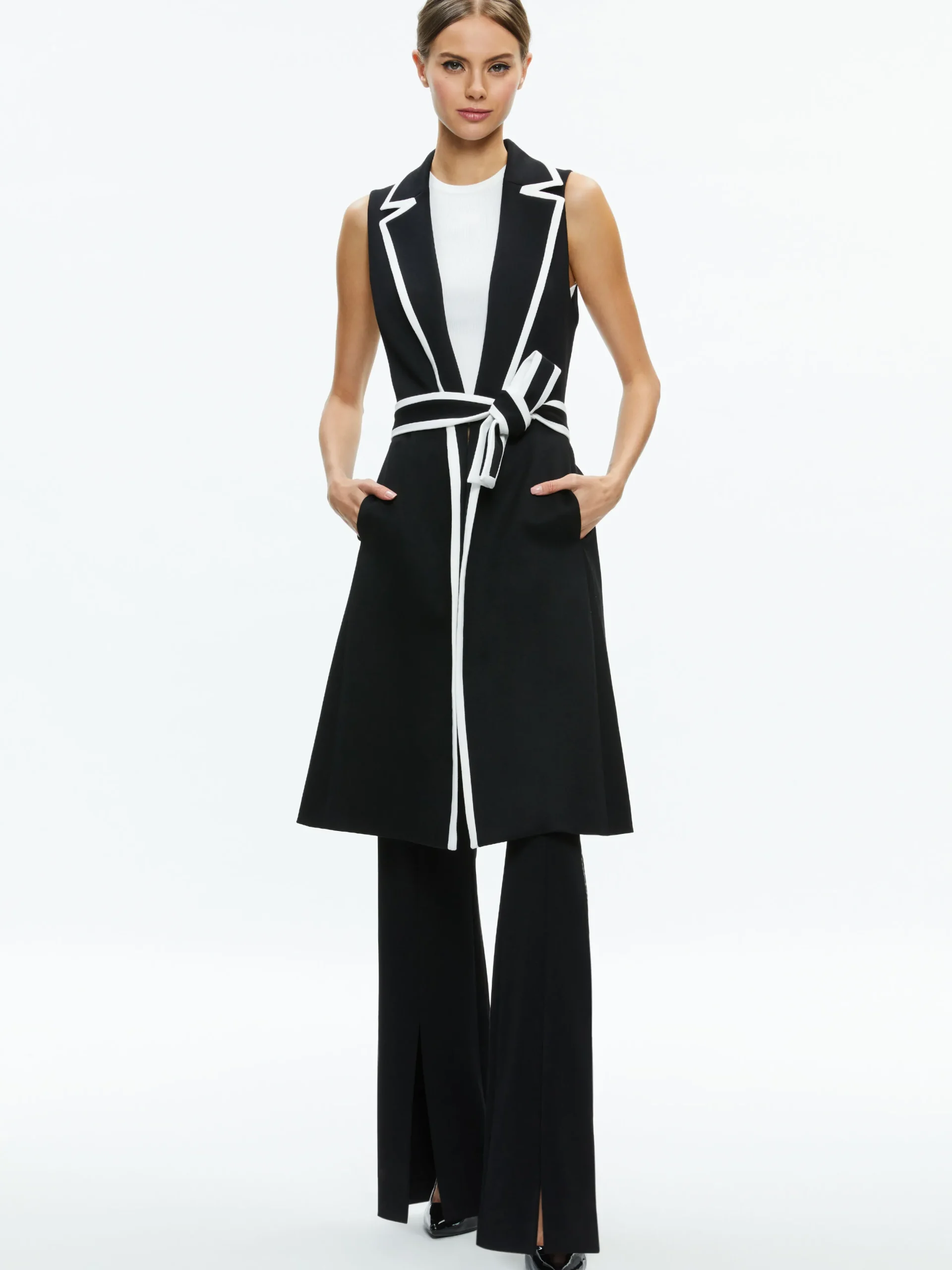 AUBREY LONG TRENCH VEST