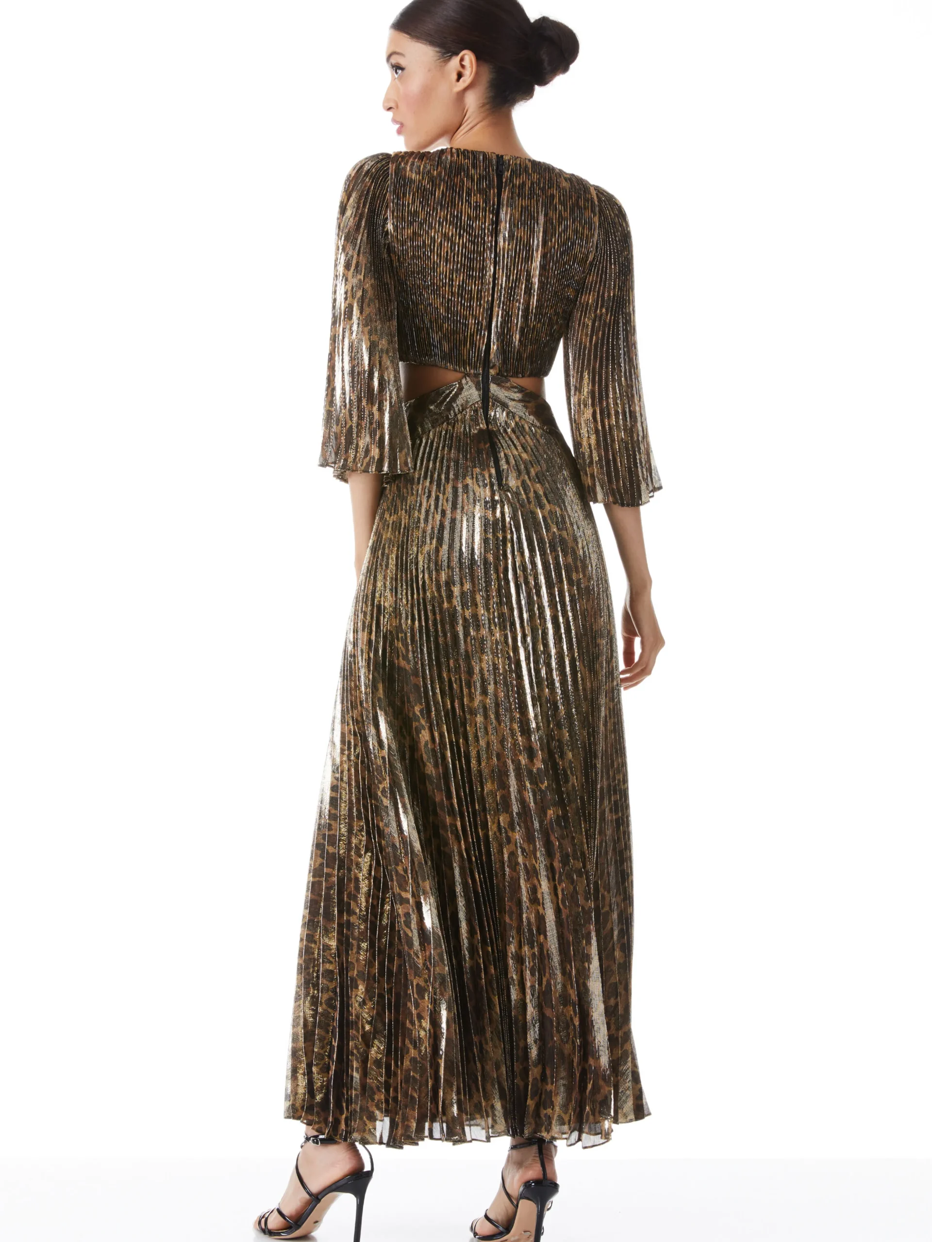 BAHAMA V-NECK CUT OUT MAXI DRESS