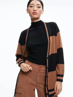 BARRY OVERSIZED V-NECK CARDIGAN