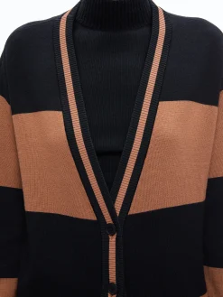 BARRY OVERSIZED V-NECK CARDIGAN