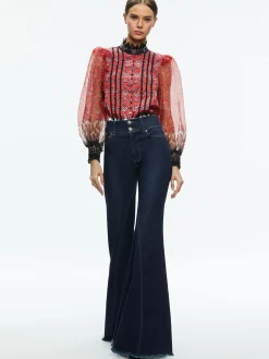 BETTINA BLOUSON SLEEVE TOP