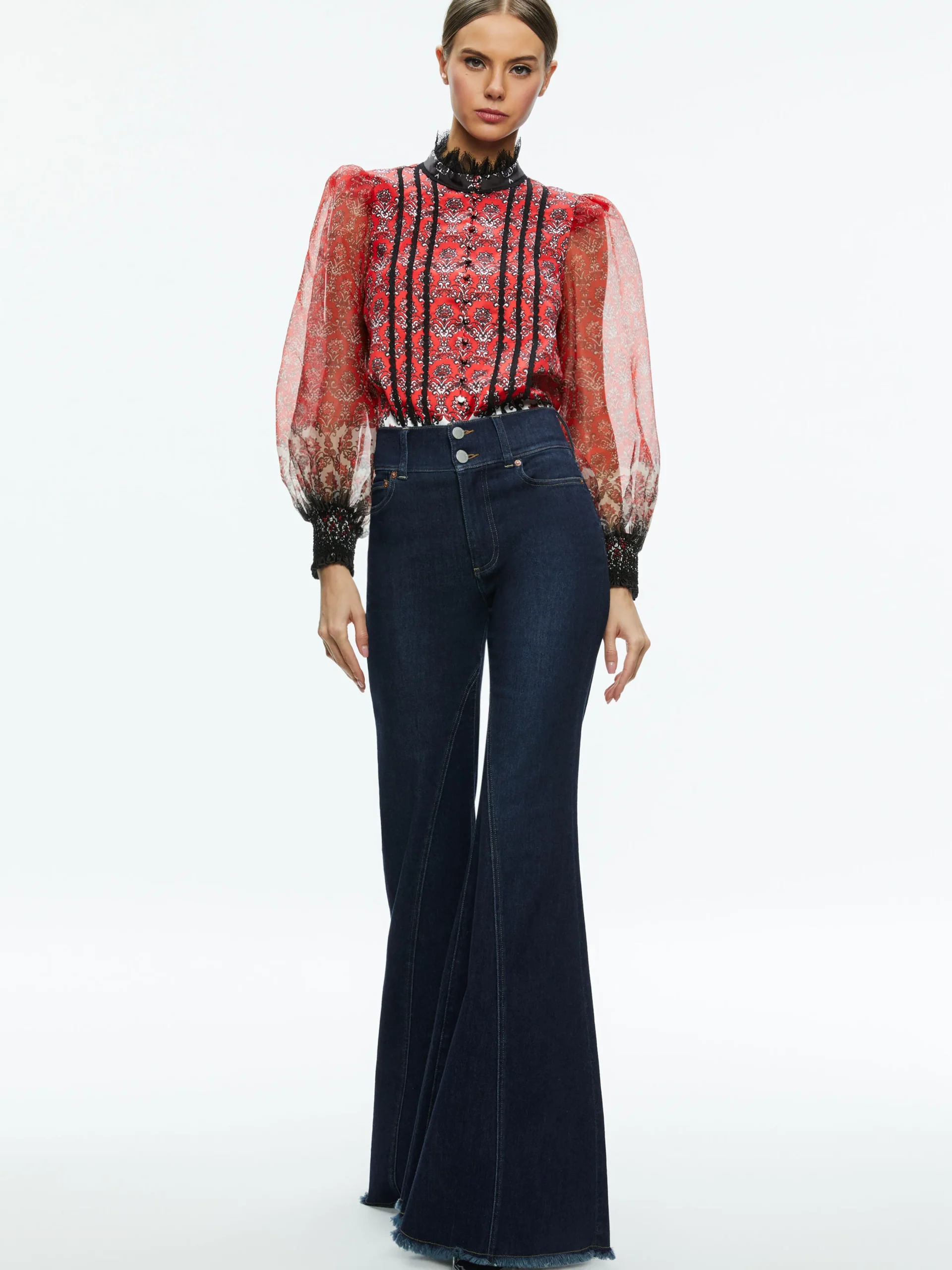 BETTINA BLOUSON SLEEVE TOP