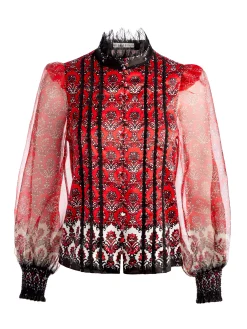 BETTINA BLOUSON SLEEVE TOP