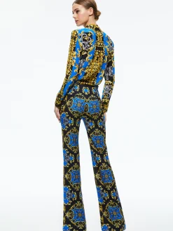 BREANN FITTED BLAZER + TEENY FIT FLARE BOOTCUT PANT