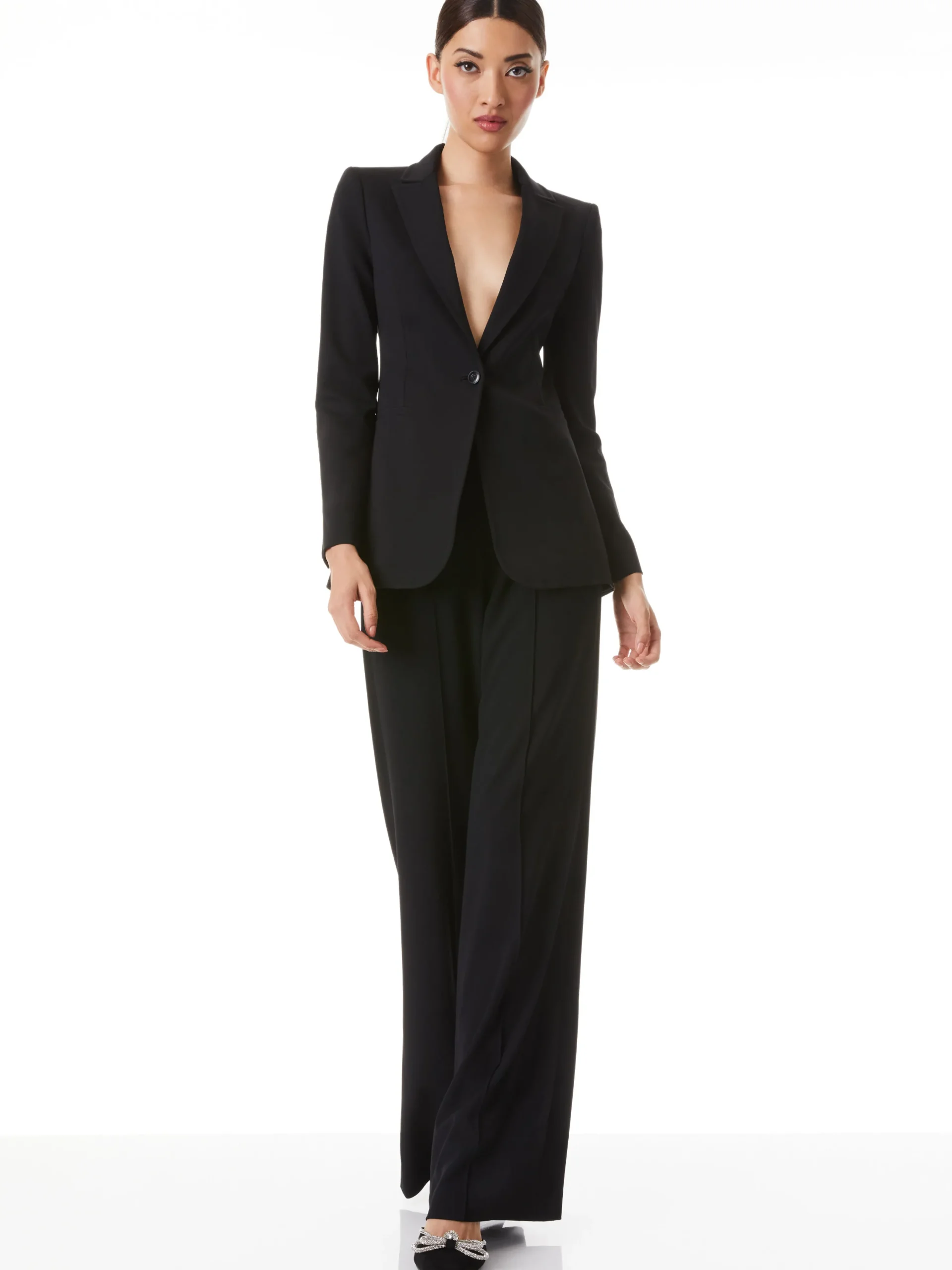 BREANN LONG FITTED BLAZER