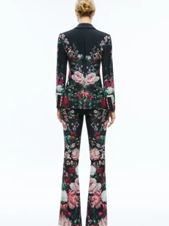 BREANN LONG FITTED BLAZER + OLIVIA BOOTCUT PANT