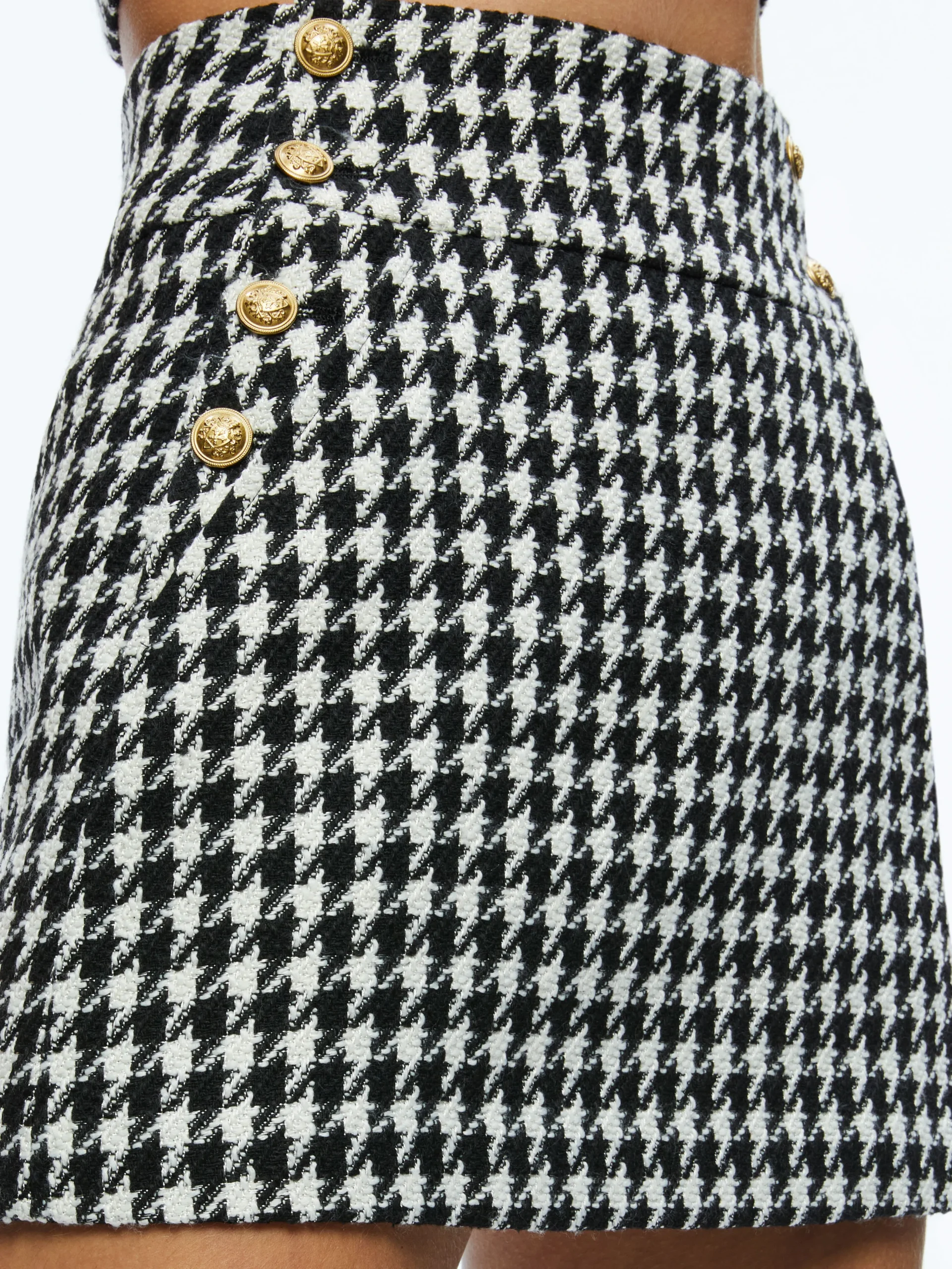 BRESLIN CORSET TOP + DONALD SIDE BUTTON SKIRT