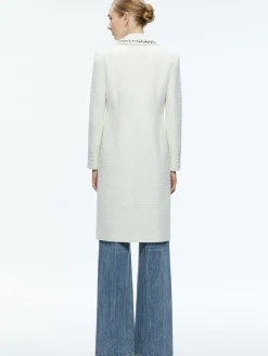 BRET EMBELLISHED LONG BLAZER