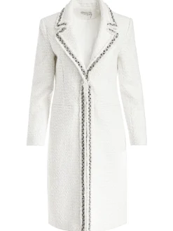 BRET EMBELLISHED LONG BLAZER