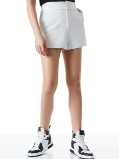 CADY HIGH WAISTED LEATHER SHORT