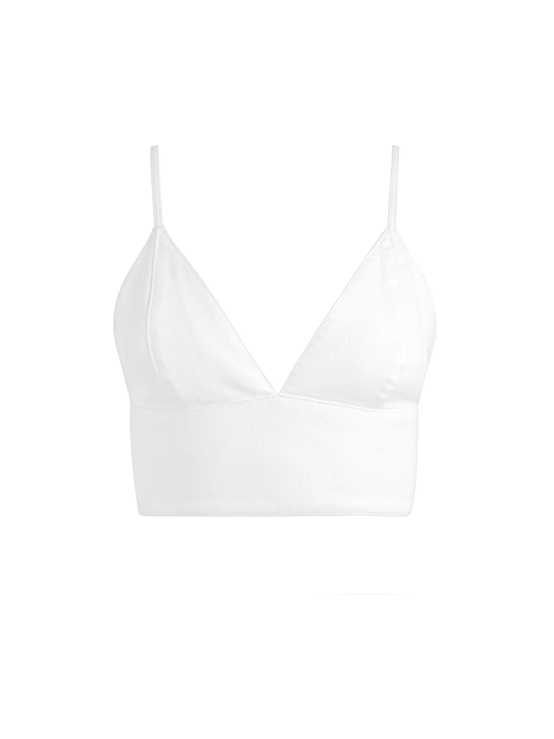 CARLI DENIM BRA TOP