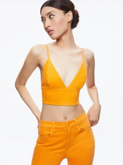 CARLI DENIM BRA TOP