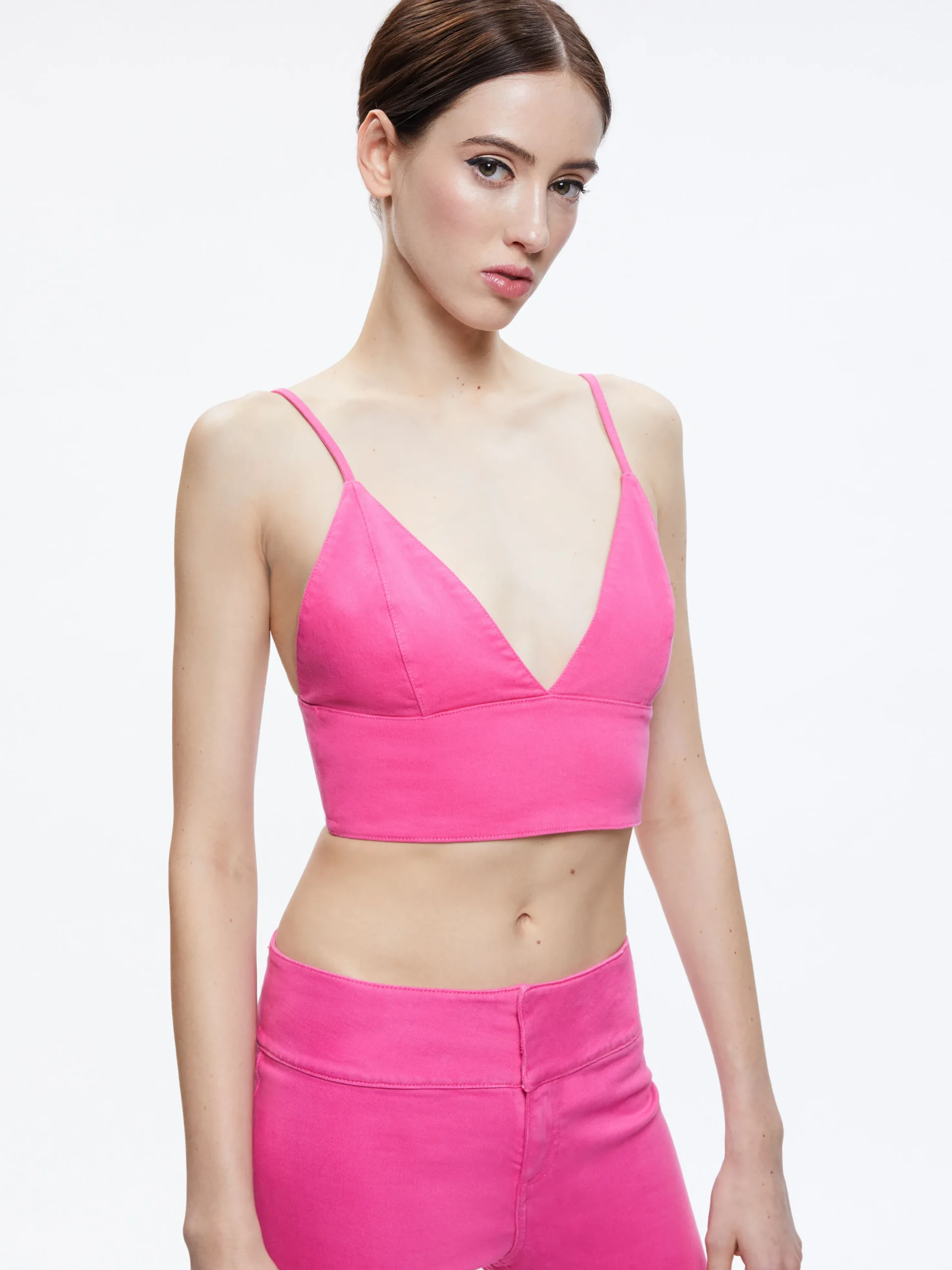 CARLI DENIM BRA TOP