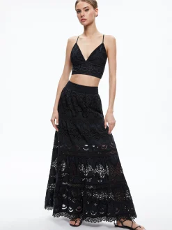 CARLI EMBROIDERED BRA TOP