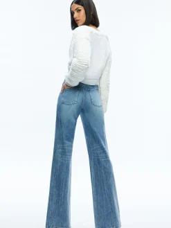CASILDA FAUX FUR CROPPED CARDIGAN