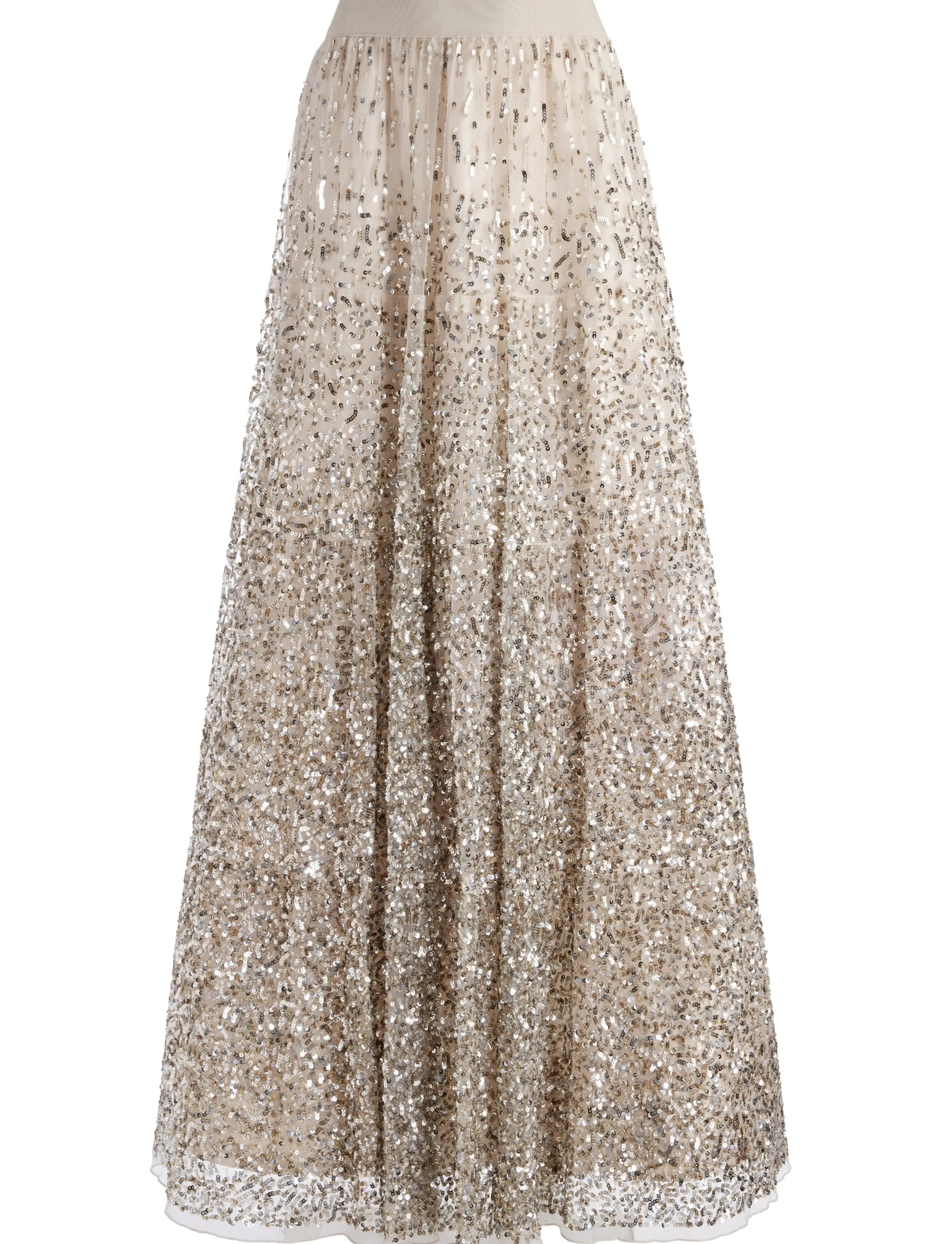 CATRINA SEQUIN EMBELLISHED GOWN SKIRT