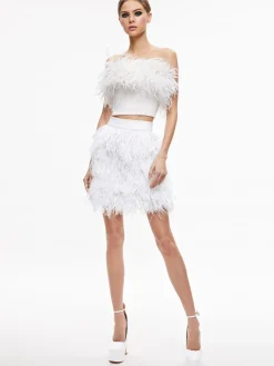 CERESI FEATHER TOP