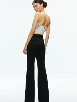 CERESI SEQUIN BANDEAU CROP TOP