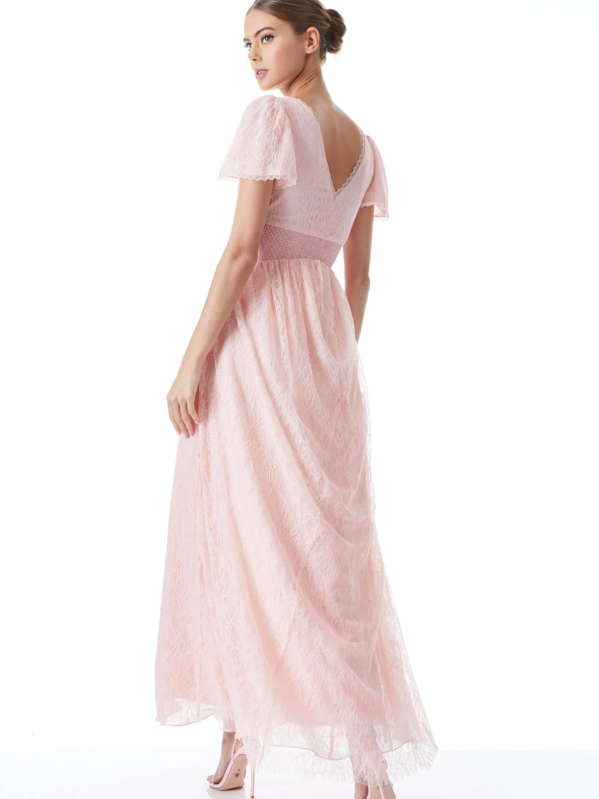 CHARLSIE SMOCKED WAIST DRESS