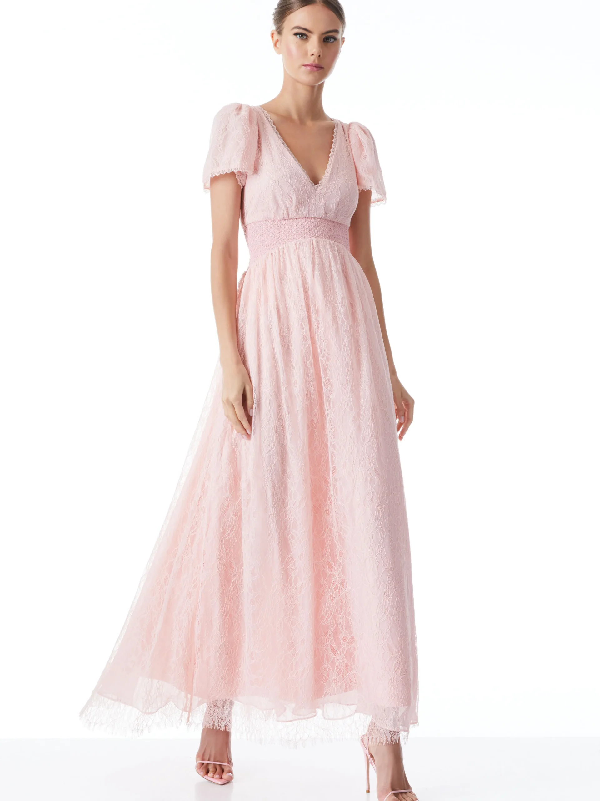 CHARLSIE SMOCKED WAIST DRESS