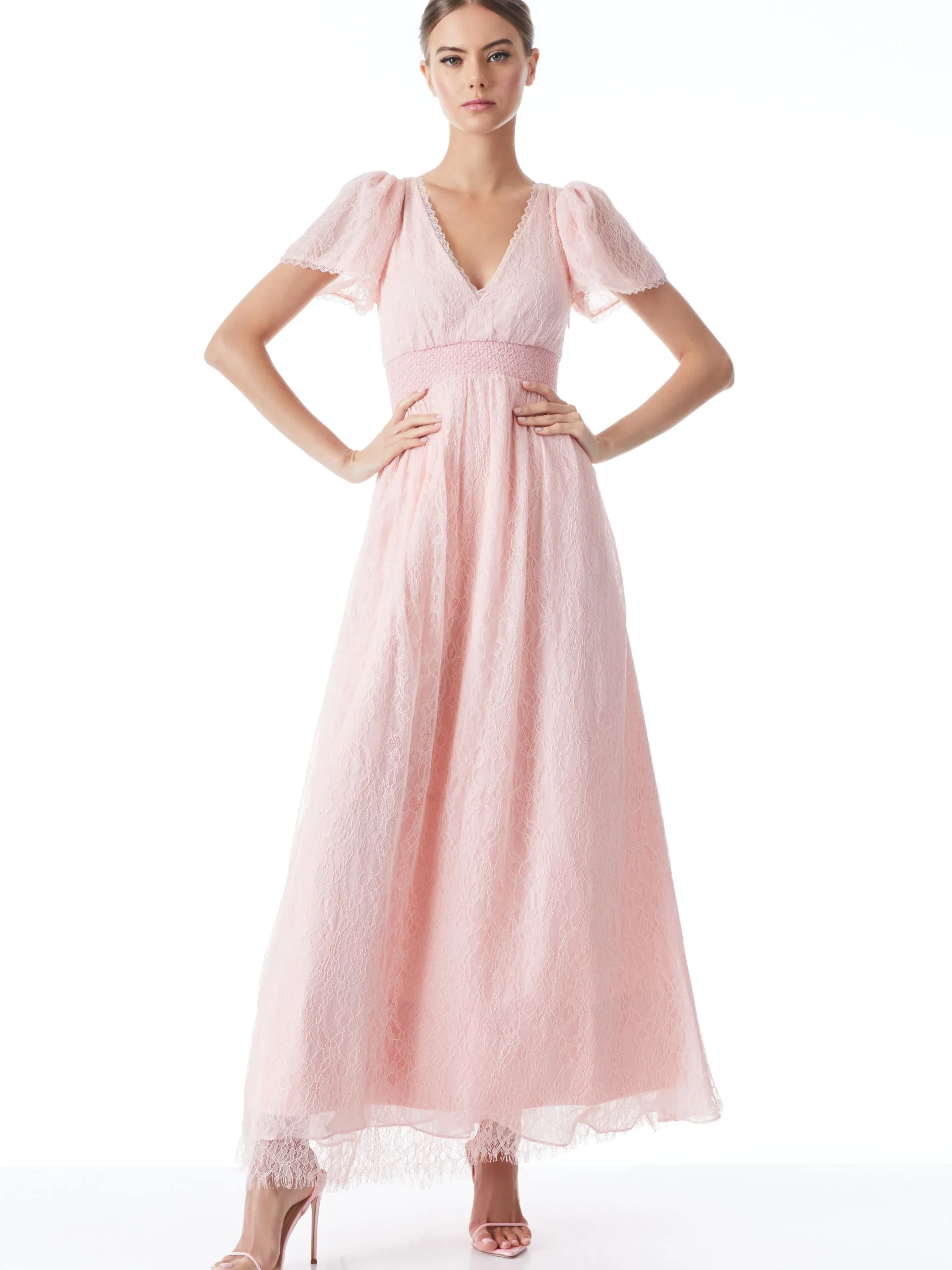 CHARLSIE SMOCKED WAIST DRESS