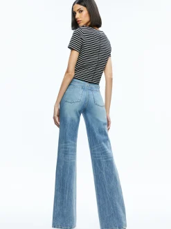 CINDY CLASSIC CROPPED TEE
