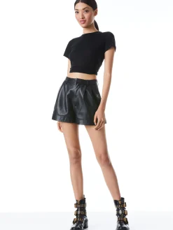 CINDY CLASSIC CROPPED TEE