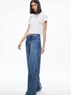 CINDY CLASSIC CROPPED TEE