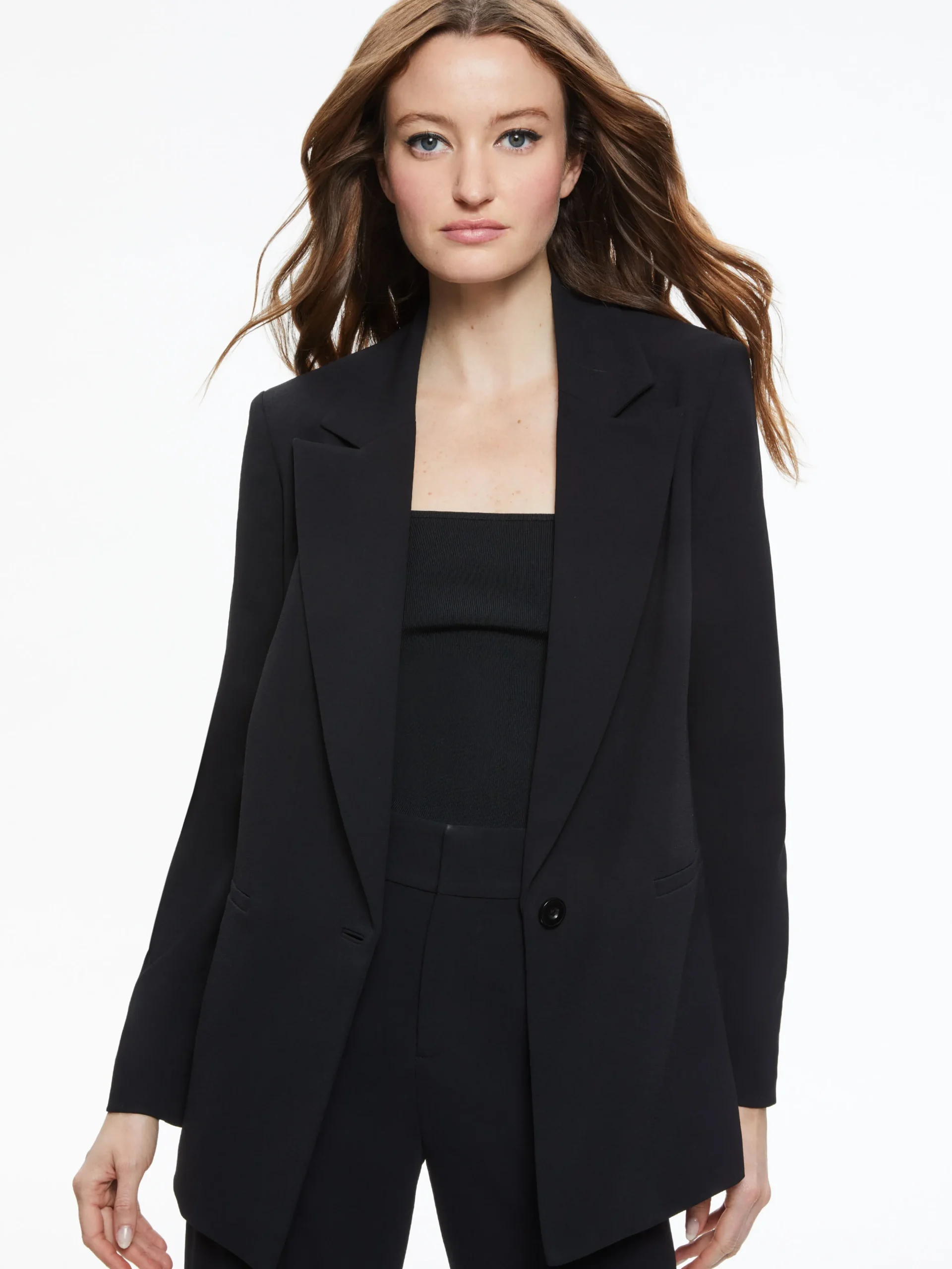 DENNY NOTCH COLLAR BOYFRIEND BLAZER