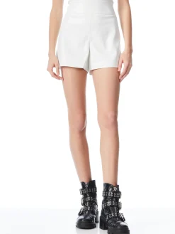 DONALD VEGAN LEATHER SHORT
