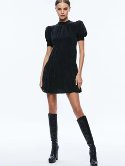 DORINE PUFF SLEEVE MINI DRESS