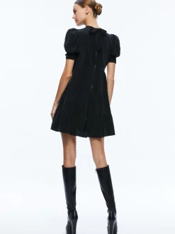 DORINE PUFF SLEEVE MINI DRESS